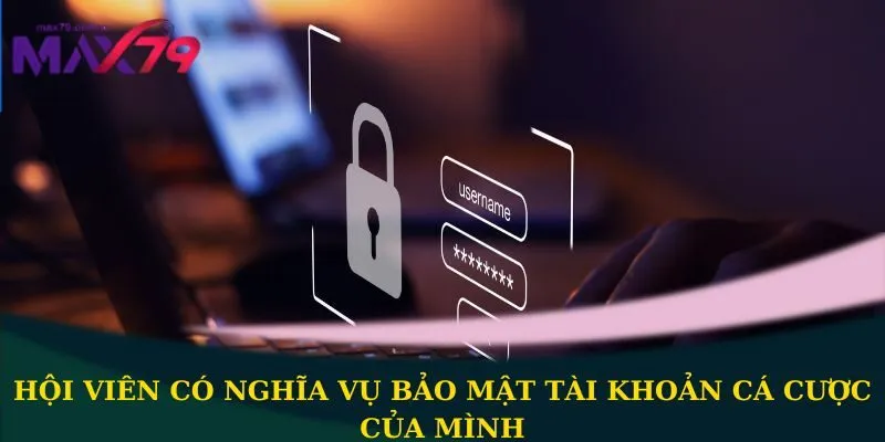 bảo mật tài khoản cá cược của mình